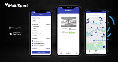 MultiSport kartica: Upute za registraciju u My MultiSport aplikaciji